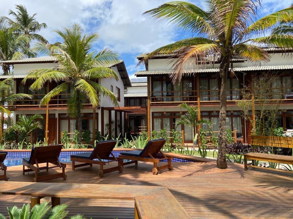 Marau Beach House Flat 107 Pe Na Areia - Dreamland Apart Taipu De Fora Barra Grande-Ba Барра-Гранди Экстерьер фото